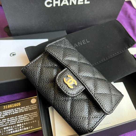 Chanel card holder caviar - Picture 4 of 5